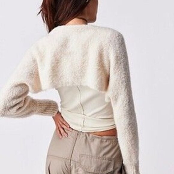 NWT Free People Prima Donna Knit Bolero Shrug Cropped Sweater Various Colors OS - Picture 2 of 9